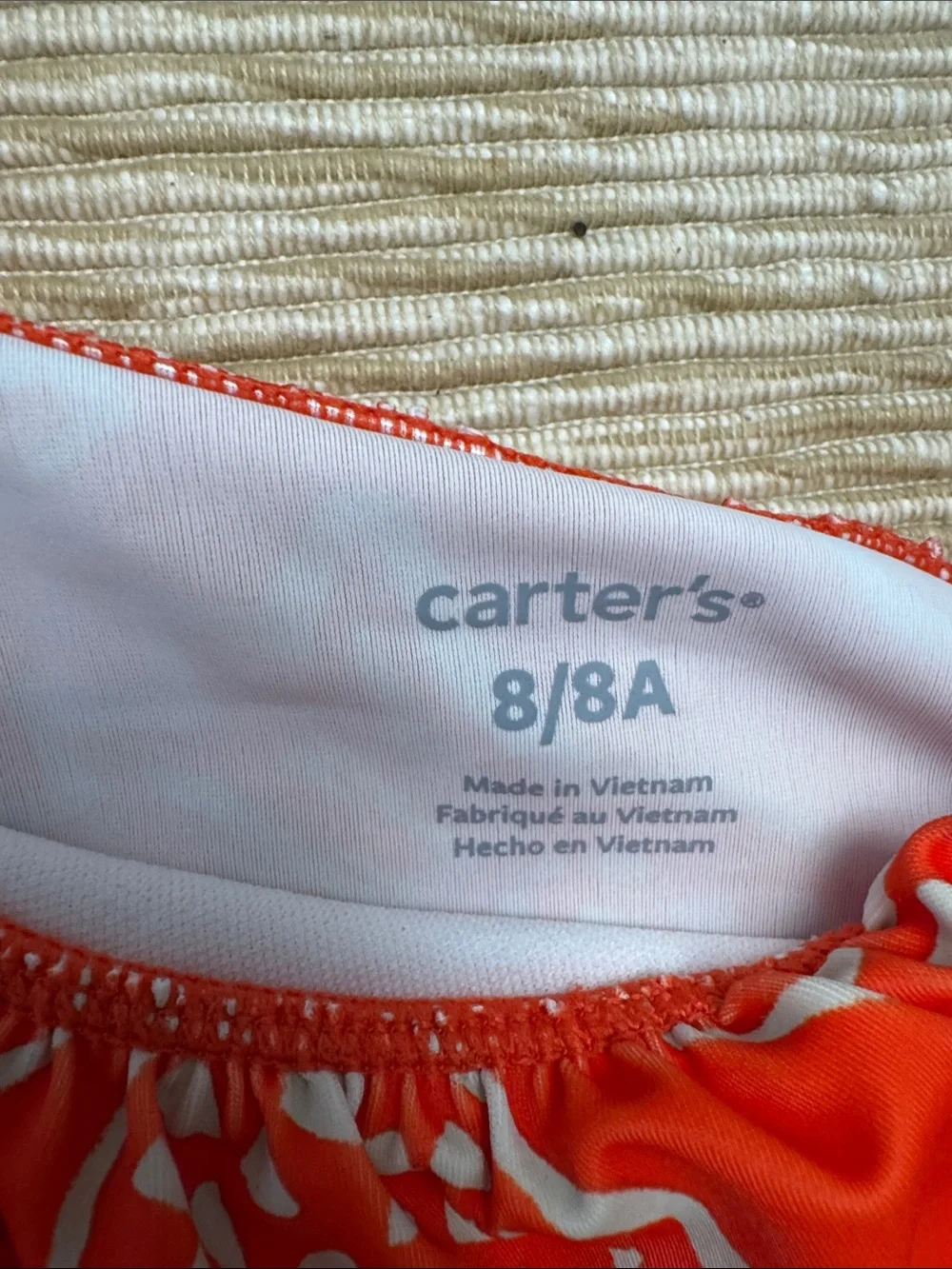 Girls old navy and carters bikinis